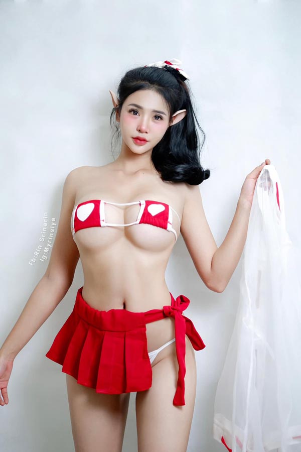 Myrinsiya พริตตี้ นางแบบ อกใหญ่ น้อง รินทร์ ดาวทวิต Onlyfans ยั่ว 18+ 23