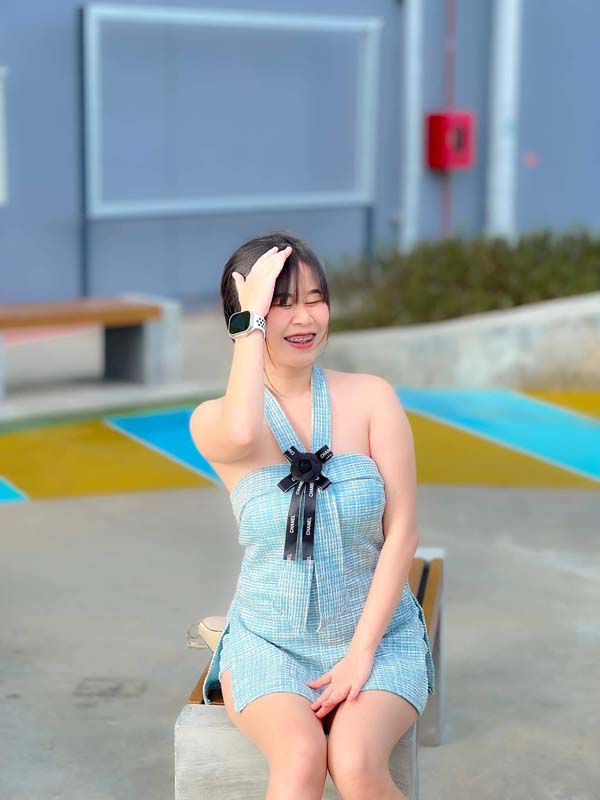 Fah Siriyakorn แจกวาร์ป ฟ้า น้อย สาวอวบ อกเด้ง ดาวติ๊กต็อค ยั่ว 18+ 15