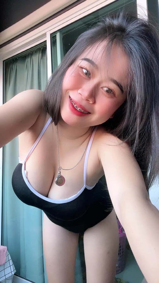 Fah Siriyakorn แจกวาร์ป ฟ้า น้อย สาวอวบ อกเด้ง ดาวติ๊กต็อค ยั่ว 18+ 20