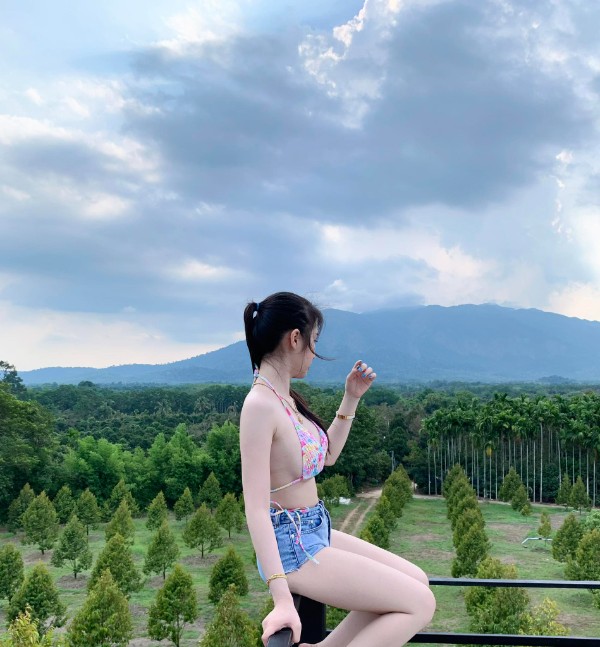 Fahsai แจกวาร์ป น้อง ฟ้า น่ารัก เอวบาง อกโต ทรงสวย ออร่า เซ็กซี่ 18+ 5