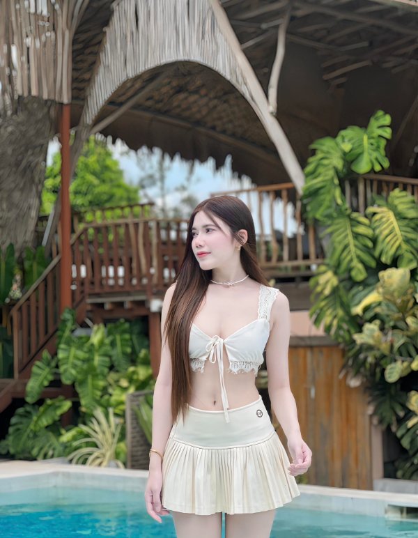 Pimmy แจกวาร์ป น้อง พิมพ์ คลิป หลุด น่ารัก สดใส อกขาวสวย คัพ E 18+ 14