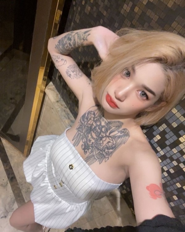 Mint Kullanan แจกวาร์ป มิ้น โอลี่แฟน สาวแซ่บ ลุกเท่ย์ รอยสักสวย อกบึ้ม 28