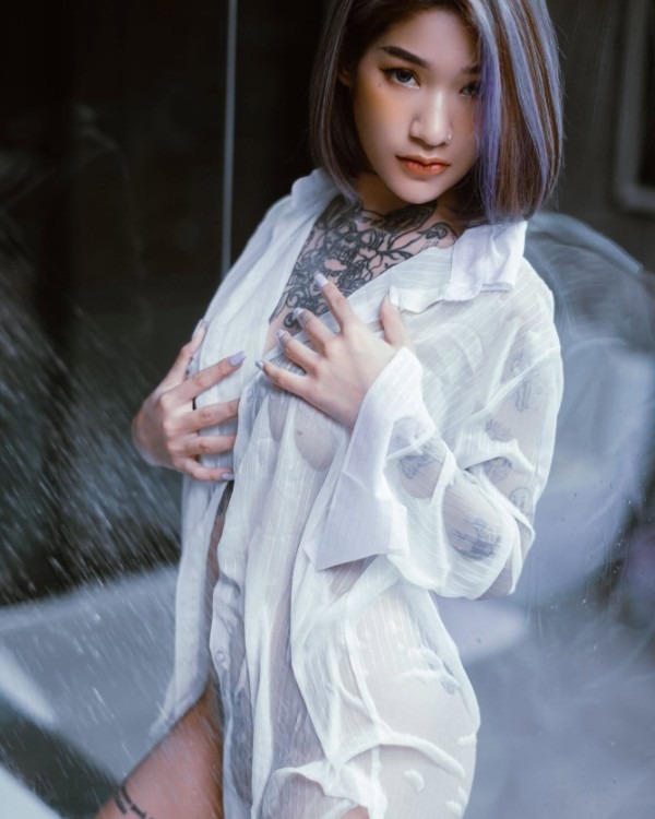 Mint Kullanan แจกวาร์ป มิ้น โอลี่แฟน สาวแซ่บ ลุกเท่ย์ รอยสักสวย อกบึ้ม 36